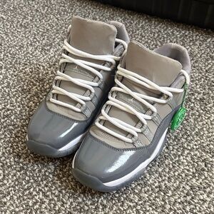 Women’s Gray Jordan 11 Retro low Sneakers